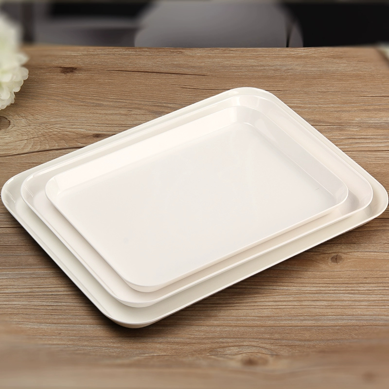 Khay Đựng Nước Khay Trà Nhựa Phòng Khách Cà Phê Bàn Cốc Hình Chữ Nhật Trái Cây Đĩa Ăn Tối
