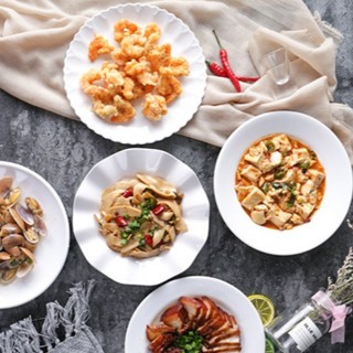Đĩa Phíp ( Melamine A5 ) Cao Cấp Trắng Sang Trọng Bền Đẹp Không Xước - Ố  3408