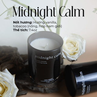 Set nến đôi sáng tối Mornin Vibes Midnight Calm từ Lumos Candles - thể tích 7.4oz, thơm phòng