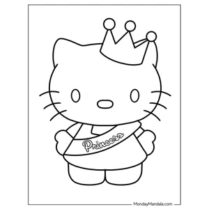 Tranh tô màu Hello Kitty (Mực và giấy chính hãng - an toàn cho bé)