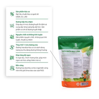 Đường hoa dừa hữu cơ Sokfarm organic coconut sugar