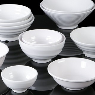 Bát Phíp ( Melamine A5 ) Cao Cấp Trắng Sang Trọng Bền Đẹp Không Xước - Ố  008SA500