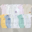 Z.A.RA 0-3M/3-6M CHỌN MẪU Body chip ngắn tay pastel màu trơn cho bé