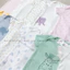 Z.A.RA 0-3M/3-6M CHỌN MẪU Body chip ngắn tay pastel màu trơn cho bé