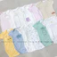 Z.A.RA 0-3M/3-6M CHỌN MẪU Body chip ngắn tay pastel màu trơn cho bé