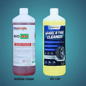 COMBO 2 CHAI DUNG DỊCH EKOKEMIKA - KHÔNG CHẠM + DD TẨY RỬA CHUYÊN DỤNG DÀNH CHO XE MÁY, ÔTÔ