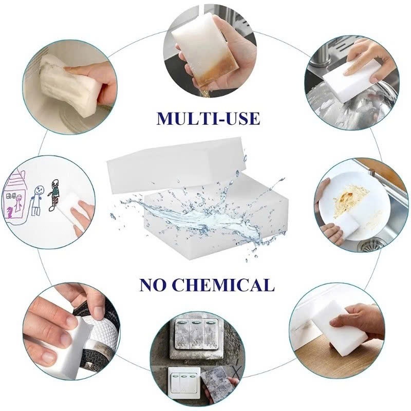 [COMBO 10] MÚT BỌT BIỂN LAU SẠCH MỌI BỀ MẶT - Miếng Xốp Tiện Lợi An Toàn,Miếng Mút Xốp Tẩy Rửa An Toàn Da Tay