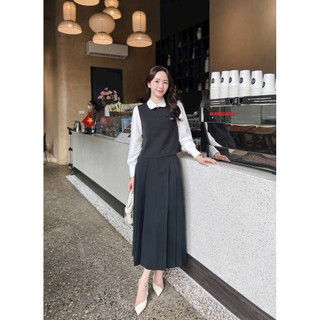 Chân váy xoè đai xịn sò