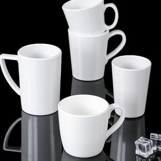 Cốc Phíp ( Melamine A5 ) Cao Cấp Trắng Sang Trọng Bền Đẹp Không Xước - Ố  506