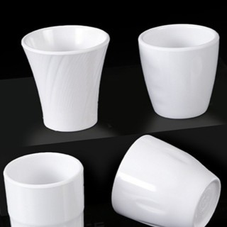 Cốc Phíp ( Melamine A5 ) Cao Cấp Trắng Sang Trọng Bền Đẹp Không Xước - Ố  506