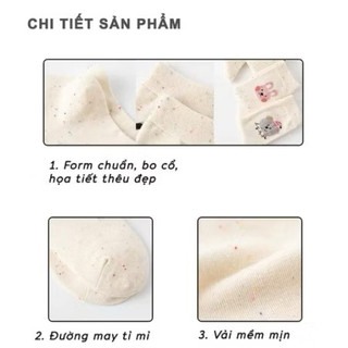 Set 10 đôi tất hoạ tiết hình thú