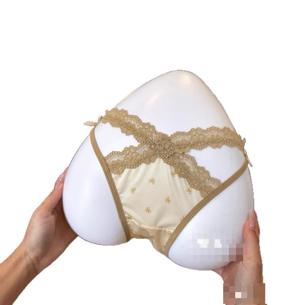Quần lót viền ren mix lụa gợi cảm Lalaly L36, quần lót nữ sexy tinh tế, tôn đường cong hoàn hảo