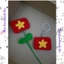 Móc khóa lá cờ Việt Nam, lá cờ Việt Nam gắn kính xe máy - handmade len - crochet - amigurumi