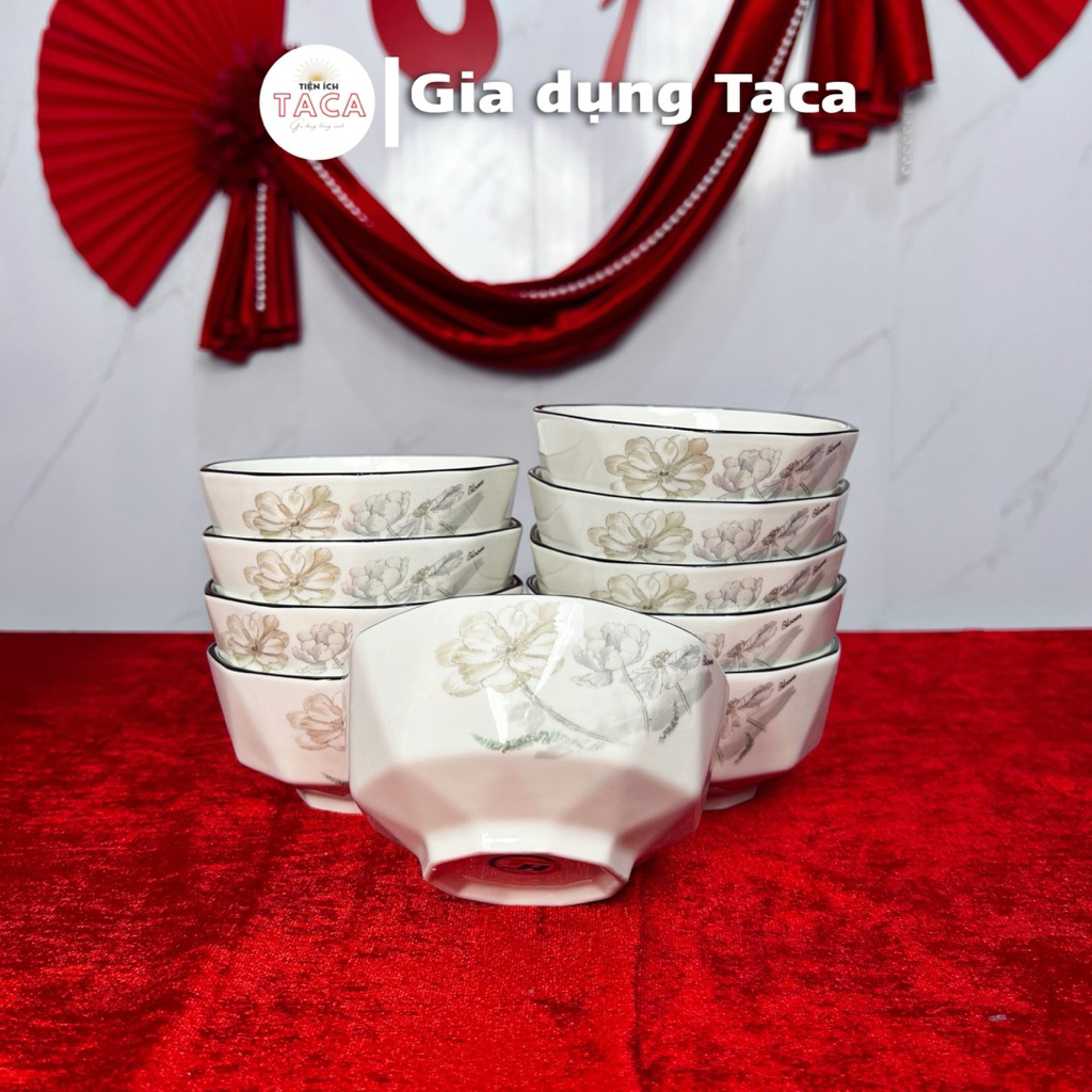Mã lẻ bộ bát Kim Cương, Bộ bát gốm sứ cao cấp