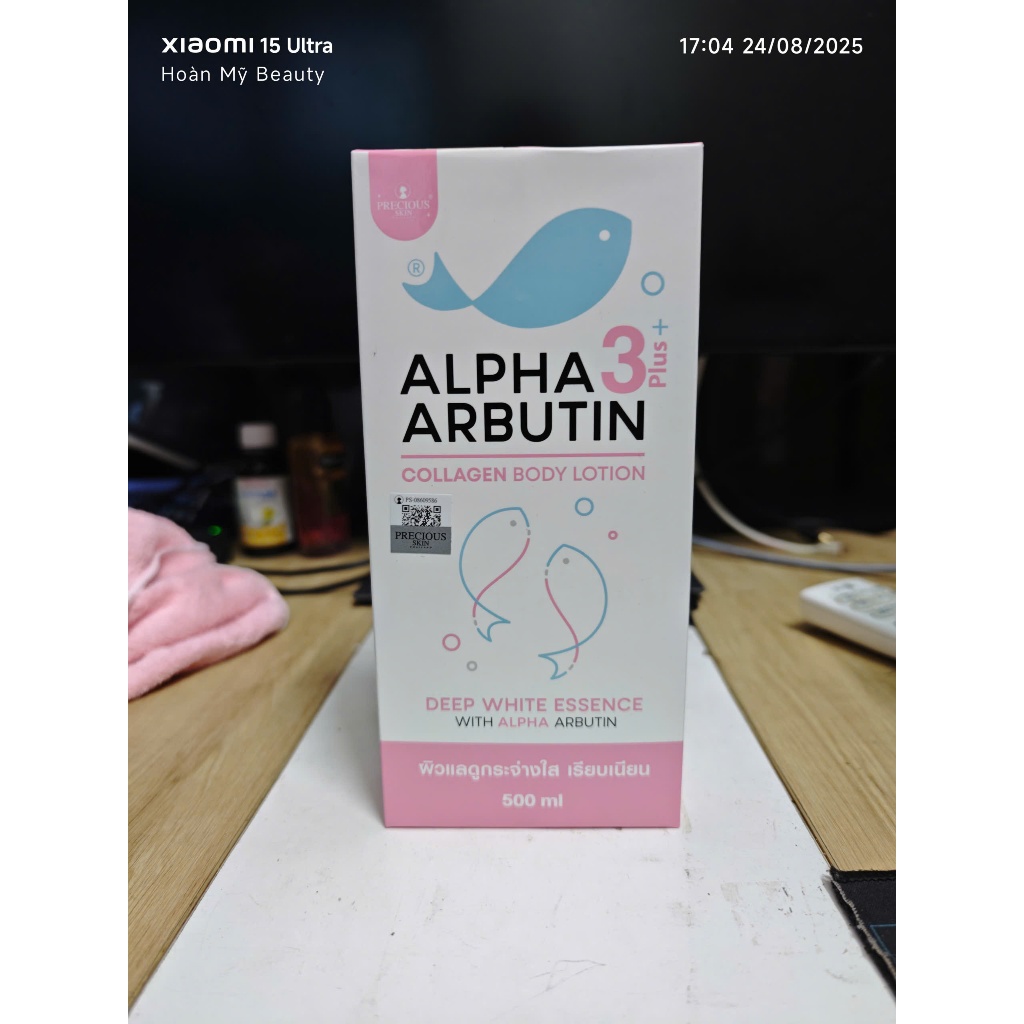 Sữa Dưỡng Thể Alpha Arbutin Collagen Lotion 3+ Plus – Hàng Chính Hãng