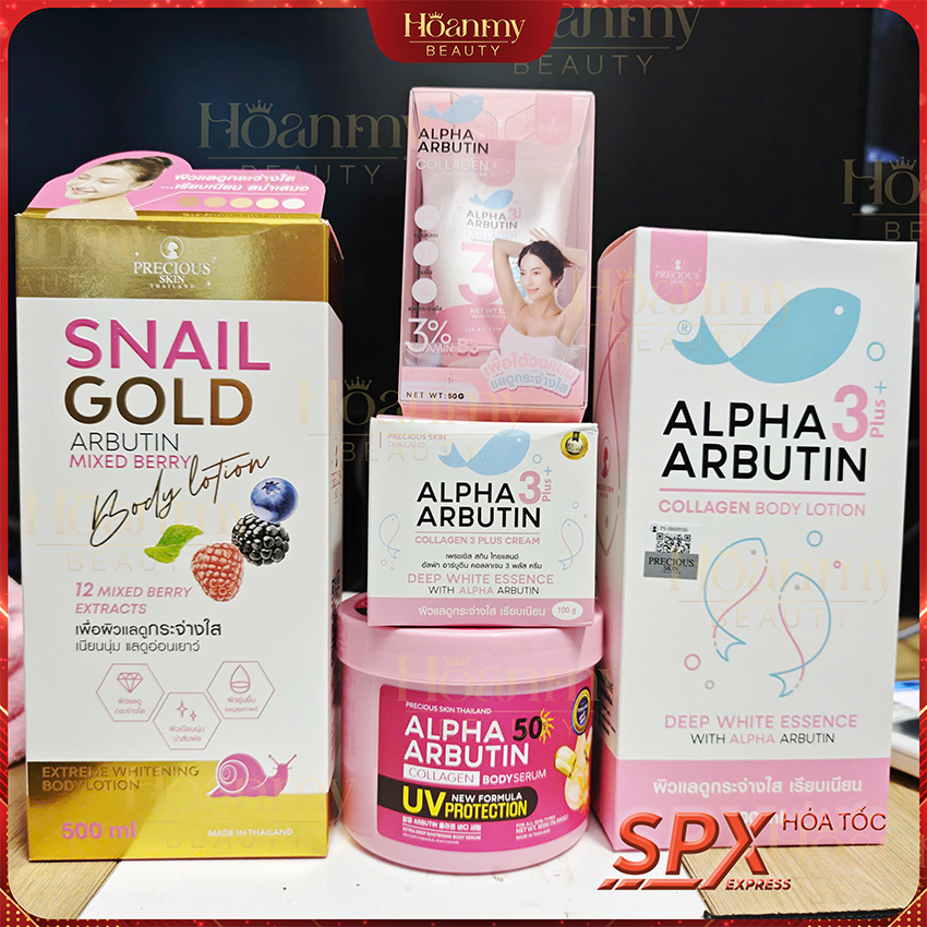 Sữa Dưỡng Thể Alpha Arbutin Collagen Lotion 3+ Plus – Hàng Chính Hãng