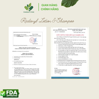 Redenyl Combo - Dầu gội & xịt dưỡng tóc giảm gãy rụng, hỗ trợ mọc tóc, dưỡng tóc chắc khỏe - Châu Âu