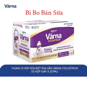 Thùng 12 Hộp Sữa Bột Pha Sẵn Värna Colostrum 237ml (Tăng Đề Kháng Nhanh)