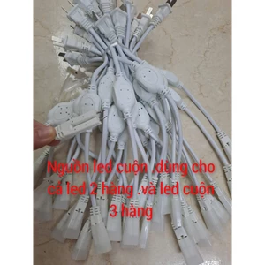 Nguồn cho led dây 2 hàng 3 hàng loại 1 màu, chuyên dùng cho led dây 2 hàng led 3 hàng đơn sắc