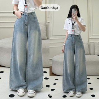 Quần Jeans Ống Suông 247Store nhiều màu tôn dáng form unisex nam nữ đi học đi làm