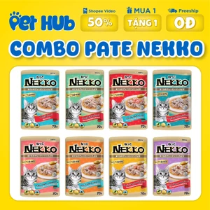 Combo 20 & 10 Pate Nekko Cho Mèo Gói 70g - Nhập Khẩu Thái Lan Cho Mèo Trưởng Thành Và Mèo Con