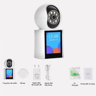 HIKVSON V1 Camera Wifi giám sát có màn hình - gọi video trực tiếp - Siêu nét 1080P Máy ảnh Sử dụng