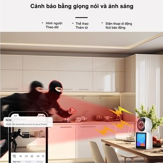 HIKVSON V1 Camera Wifi giám sát có màn hình - gọi video trực tiếp - Siêu nét 1080P Máy ảnh Sử dụng