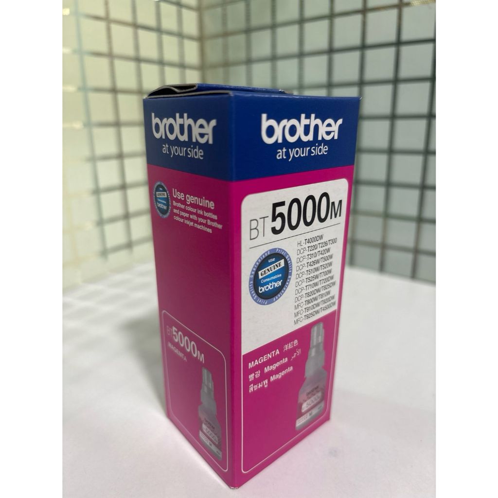 Mực Brother D60, BT5000 bộ 4 Màu brother (T820dw, T825dw, T810w, T910dw) Chính Hãng