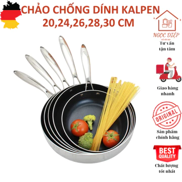 Chảo chống dính KAPEN, chảo chống dính, chảo KALPEN, chảo 3 lớp, chảo cạn, chảo cạn KALPEN, chảo từ