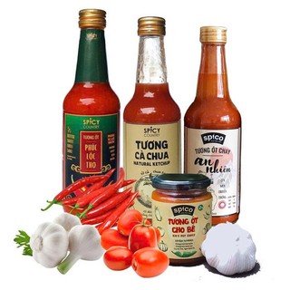 Tương Ớt SPICO lên men tự nhiên Sriracha Chilli Sauce/ Phúc Lộc Thọ/ Đình Hương Không chất bảo quản