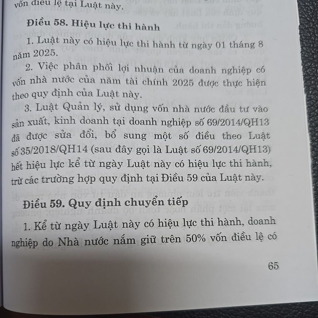 Sách - Luật quản lý và đầu tư vốn nhà nước tại doanh nghiệp năm 2025 (NXB CTQGST)
