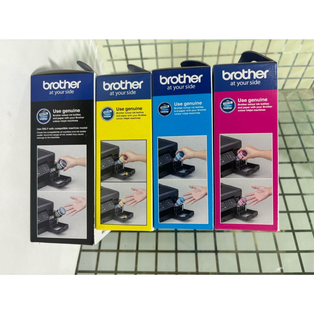 Mực Brother D60, BT5000 bộ 4 Màu brother(T525w, T710w, T720dw) Chính Hãng