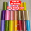 Cuộn ruy băng lụa trơn bản 1cm 2cm 4cm dài 25Y~22 mét nhiều màu sắc