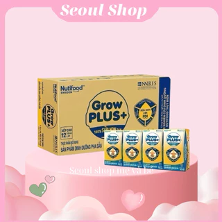 Thùng Sữa Bột Pha Sẵn Nutifood GrowPLUS+ Vàng (Sữa Non Tăng Đề Kháng) 110ml/180ml – (48 Hộp )