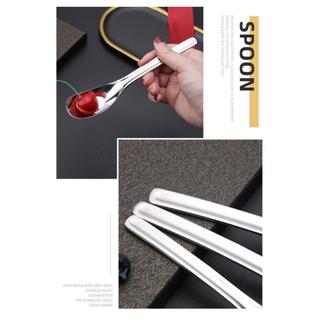 ( Muông m6 ) Muỗng ăn M6 Inox 304 Cao Cấp  Đáy Tròn Lớn  Thiết Kế Hiện Đại, Sang Trọng, Có 2 size