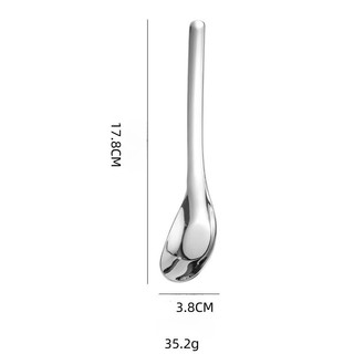 ( Muông m6 ) Muỗng ăn M6 Inox 304 Cao Cấp  Đáy Tròn Lớn  Thiết Kế Hiện Đại, Sang Trọng, Có 2 size