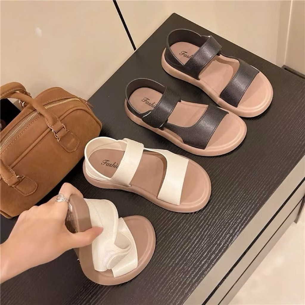 Dép Sandal Nữ Mẫu Mới ,Đi Học Đi Chơi Siêu Xinh,Đế Bệt