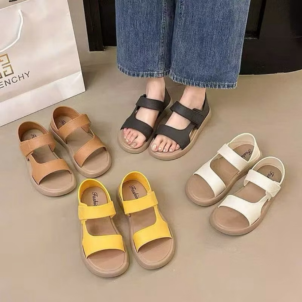 Dép Sandal Nữ Mẫu Mới ,Đi Học Đi Chơi Siêu Xinh,Đế Bệt