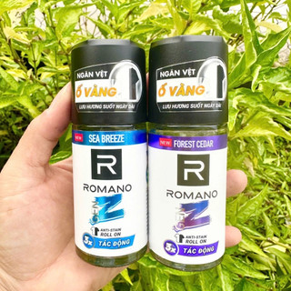 Lăn khử mùi nam ngăn vệt ố vàng Romano Gen Z ( 40ml/chai )