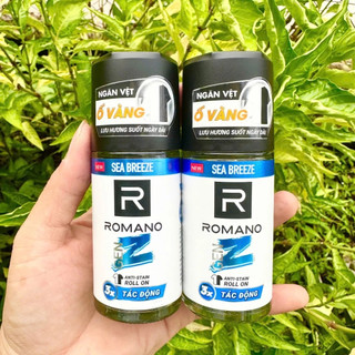 Lăn khử mùi nam ngăn vệt ố vàng Romano Gen Z ( 40ml/chai )