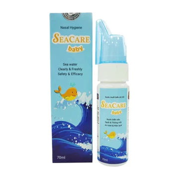 Nước muối biển sâu xịt mũi Seacare (Người lớn / Baby) vệ sinh sạch, thông mũi, giảm viêm mũi xoang, ngừa nghẹt, sổ mũi
