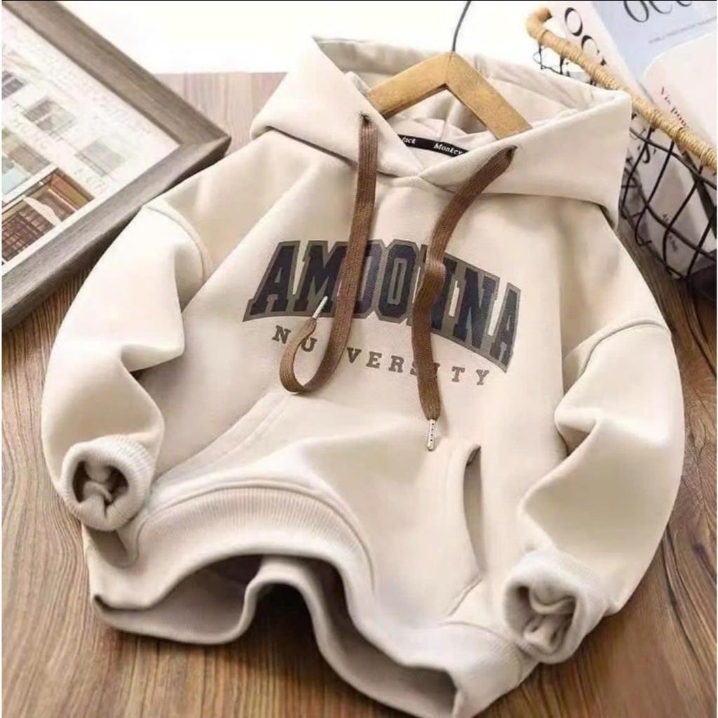 Áo Hoodie Mùa Thu Đông Cho Bé Gái 9-42kg Liền Mũ