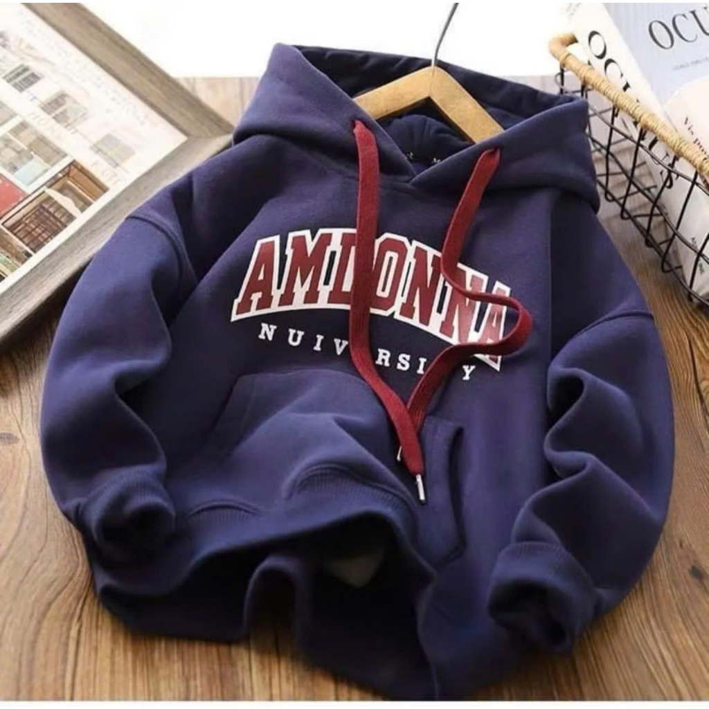Áo Hoodie Mùa Thu Đông Cho Bé Gái 9-42kg Liền Mũ