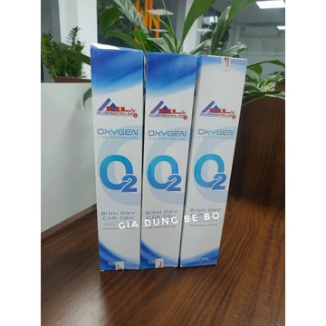 Bình oxy mini cầm tay O2 hít thở tức thì, bổ sung oxy nhanh chóng