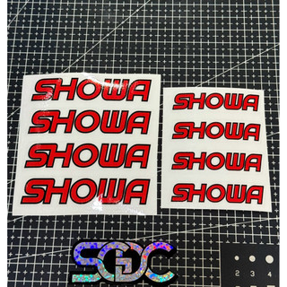 Tem Dán Phuộc Showa CB Thailand, Japan In Siêu Trong / Showa Tem Đứng, Showa Tem Ngang |SGDC - 1 Cặp|