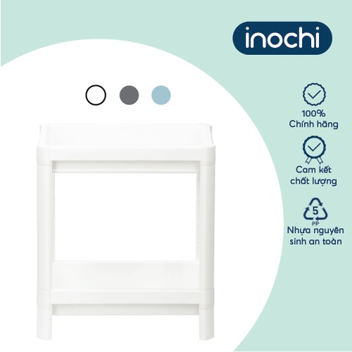 Kệ đa năng 2 tầng inochi đựng sách, mỹ phẩm, kệ nhà tắm, kệ bếp, kệ gia vị, khay có lỗ thoát nước