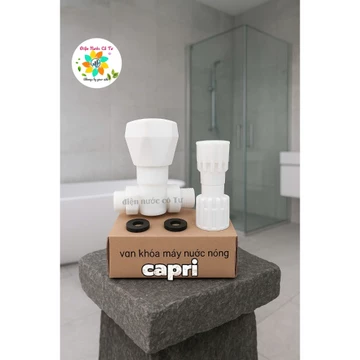 Van khóa máy nước nóng Capri - van đóng mở và điều chỉnh nước của máy tắm nước nóng trực tiếp