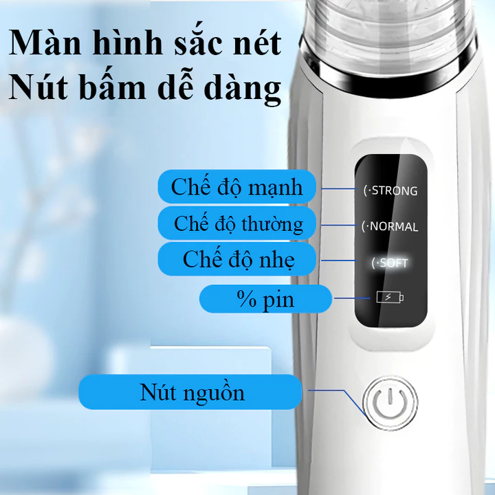 Máy Hút Mũi Cho Bé Sơ Sinh Cao Cấp - Máy Hút Đờm Cầm Tay Giúp Thông Mũi Nghẹt Mũi Cho Trẻ - Dụng Cụ Thông Mũi – 4