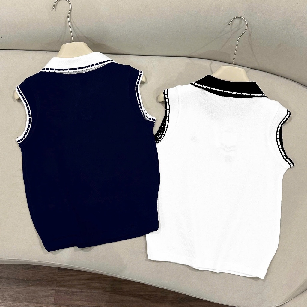 Áo Len Mirage Phối Viền Cổ Local Brand Chất Len Mongtoghi Mềm Mịn Thoáng Mát.