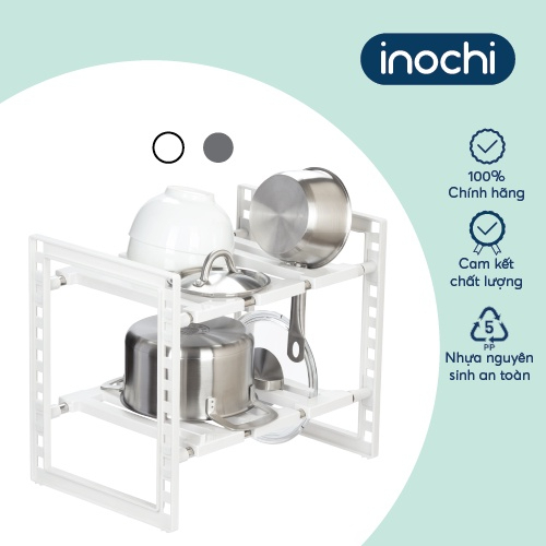 Kệ gầm bếp inochi để giày, chén bát đĩa, gầm bàn, gầm tủ Inochi Tokyo Nhật Bản, kệ nhà bếp, gia vị